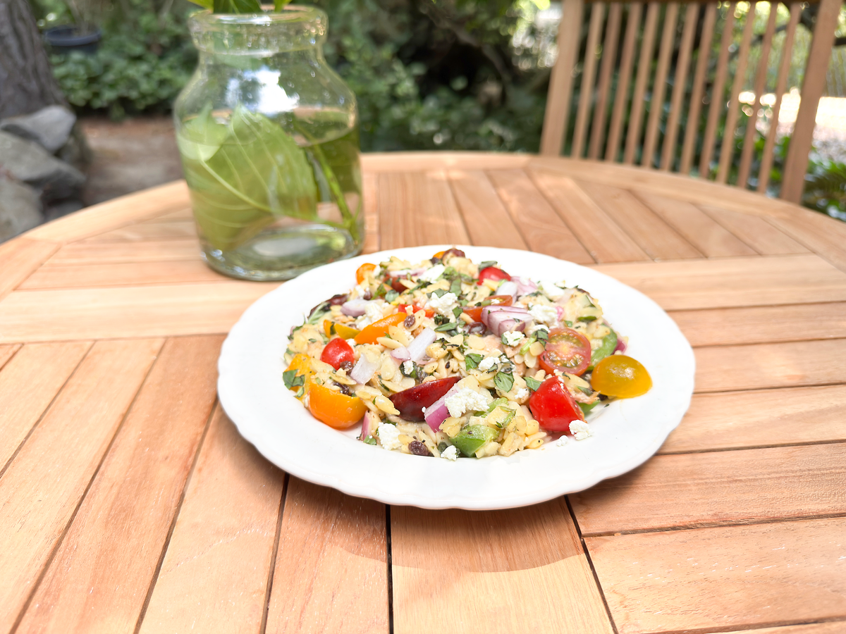 Summer Orzo Pasta
